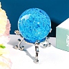 Crack Glass Crystal Ball Diaplay Decoration PW-WG5CDE5-01-4