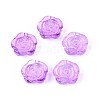 Baking Paint Transparent Glass Beads DGLA-N018-01G-1