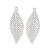 Non-Tarnish 201 Stainless Steel Pendants STAS-B038-05P-1