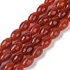 Natural Carnelian Beads Strands G-NH0030-01B-1