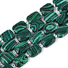 Synthetic Malachite Beads Strands G-T139-85-4