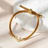 Adjustable Nylon Cord Bracelets LS-BJEW-C096-01G-22-1