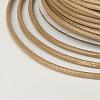 Eco-Friendly Korean Waxed Polyester Cord YC-P002-3mm-1127-4