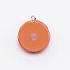 Resin Pendants RESI-WH0020-01C-2