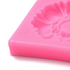 DIY Flower Pattern Food Grade Silicone Fondant Molds DIY-F072-21-4