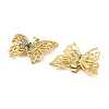 Real 18K Gold Plated Rack Plating Brass Micro Pave Cubic Zirconia Pendants ZIRC-L100-140G-2
