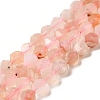 Natural Cherry Blossom Agate Beads Strands G-K382-A11-02-1