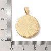 Real 18K Gold Plated Zodiac Theme Brass Pendants KK-M273-04C-G-3