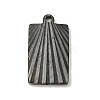 Ion Plating(IP) 304 Stainless Steel Pendants STAS-D025-06B-01-1