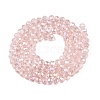 Electroplate Glass Beads Strands X-EGLA-A034-T8mm-B12-3