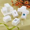 Rectangle Clear Plastic Loose Diamond Display Boxes CON-WH0092-60A-4