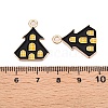 Halloween Theme Alloy Enamel Pendants ENAM-T020-07M-3