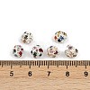 Brass Rhinestone Beads RB-H034-6-3