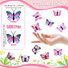 100Pcs PVC Brooches JEWB-UN0001-12B-3