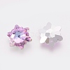 K9 Glass Rhinestone Pendants GLAA-F083-03B-01-2