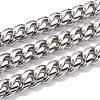 Tarnish Resistant 304 Stainless Steel Cuban Link Chain STAS-B019-02D-P-1