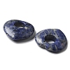 Natural Sodalite Hollow Pendants G-C167-06C-2