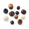 Cheriswelry Dyed Natural Wood Beads WOOD-CW0001-01-LF-16