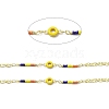 Handmade Brass Flower Chains CHC-I045-01G-2