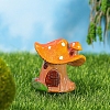 Mushroom House Resin Craft Moss Micro Landscape Decoration PW-WG30077-01-1