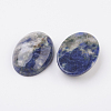 Natural Sodalite Flat Back Cabochons G-G741-30x40mm-06-2