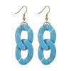 Acrylic Curb Chains Shape Dangle Earrings EJEW-JE05571-2