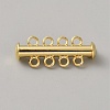 Brass Slide Lock Clasps KK-WH20007-22B-1