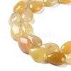 Natural Topaz Jade Beads Strands G-K357-A15-01-4