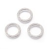 Tarnish Resistant 304 Stainless Steel Linking Rings X-STAS-F187-48P-1