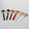 Natural Agate Brass Massage Tools G-B008-02G-1