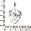 201 Stainless Steel Pendants STAS-Q341-27P-3