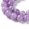 Dyed Natural Malaysia Jade Beads Strands X-G-G021-02B-05-4