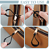 50Pcs PVC Zipper Sliders Pull DIY-AR0005-19-3
