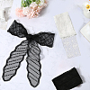 Gorgecraft 3Pcs 3 Style French Embroidery Lace Polyester Headband MRMJ-GF0001-38-4