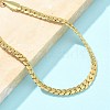 304 Stainless Steel Snake Chain Bracelets for Women BJEW-U019-04G-07-2