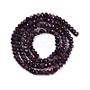 Natural Ruby Beads Strands G-P553-F01-03-4