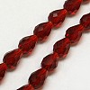 Glass Beads Strands EGLA-E010-8x12mm-06-1