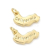 Brass Pendants KK-D229-22W-G-1