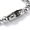 304 Stainless Steel Ball Chain Necklaces CHS-F009-01H-45cm-P-01-3