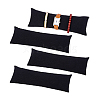 Linen Cloth Jewelry Long Pillow for Bracelet Display AJEW-WH0007-56-6