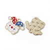 Circus Theme Alloy Enamel Pendants ENAM-P246-02A-1