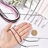 30Pcs 3 Colors Waxed Cotton Cord Necklace Making MAK-YW0001-27-5