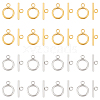 Unicraftale 304 Stainless Steel Ring Toggle Clasps STAS-UN0002-21-1