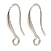 Rack Plating Brass Earring Hooks KK-C081-10P-1