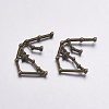 Alloy Cabochons LS-PALLOY-L204-06AB-1