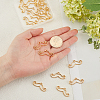 20Pcs Beard Alloy Small Handmade Pendant FIND-OC0001-52-3