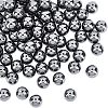 Non-magnetic Synthetic Hematite Beads Strands G-OC0001-65-10mm-1