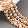 Natural Cultured Freshwater Pearl Beads Strands PEAR-A006-07C-2