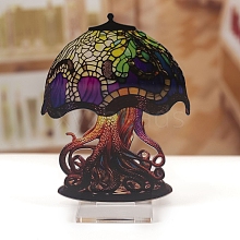 Double-sided Painted Acrylic Mushroom Ornament PW-WG283BE-05