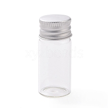 (Defective Closeout Sale: Slightly Concave Cap) Glass Bead Containers AJEW-XCP0001-95B